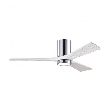 Ventilateur Plafond Irene-3HLK 132cm Chromé Poli Blanc