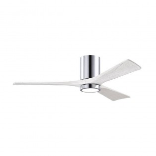 Ventilateur Plafond Irene-3HLK 132cm Chromé Poli Blanc