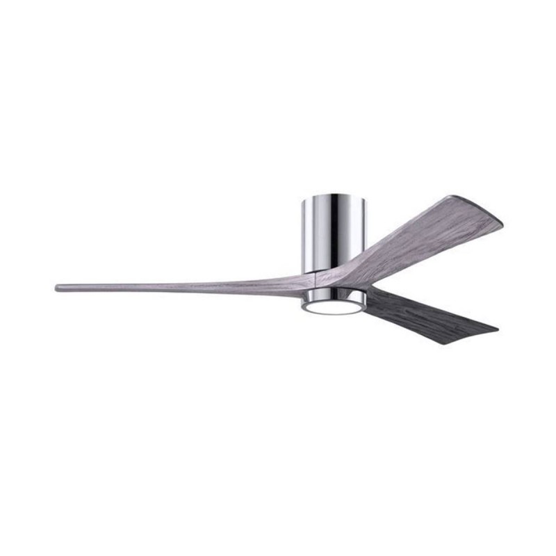 Ventilateur Plafond Irene-3HLK 152cm Chromé Poli Bois Vieilli