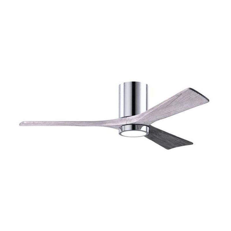 Ventilateur Plafond Irene-3HLK 132cm Chromé Poli Bois Vieilli