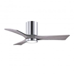 Ventilateur Plafond Irene-3HLK 106cm Chromé Poli Bois Vieilli