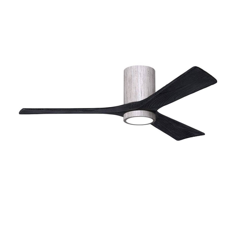 Ventilateur Plafond Irene-3HLK 132cm Bois vieilli Noir