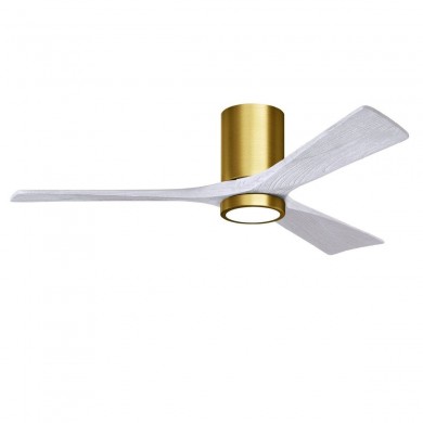 Ventilateur Plafond Irene-3HLK 132cm Laiton Blanc