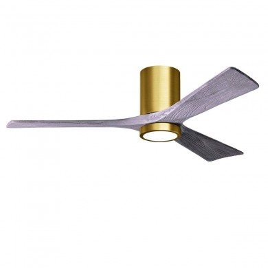 Ventilateur Plafond Irene-3HLK 132cm Laiton Bois vieilli