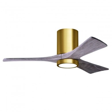 Ventilateur Plafond Irene-3HLK 106cm Laiton Bois vieilli