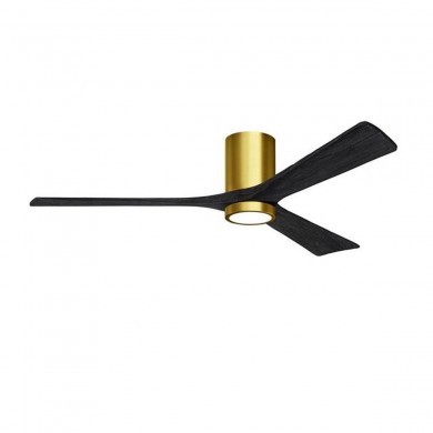 Ventilateur Plafond Irene-3HLK 152cm Laiton Noir