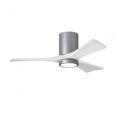 Ventilateur Plafond Irene-3HLK 106cm Nickel Blanc