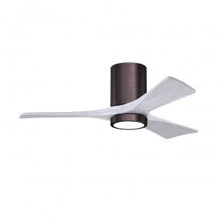 Ventilateur Plafond Irene-3HLK 107cm Bronze brossé Blanc