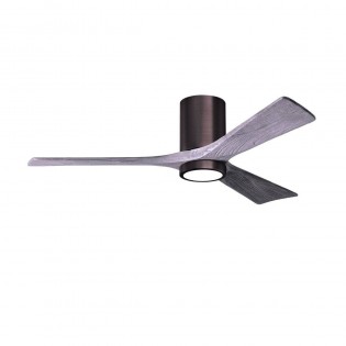 Ventilateur Plafond Irene-3HLK 132cm Bronze brossé Bois vieilli