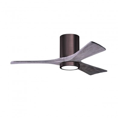 Ventilateur Plafond Irene-3HLK 107cm Bronze brossé Bois vieilli