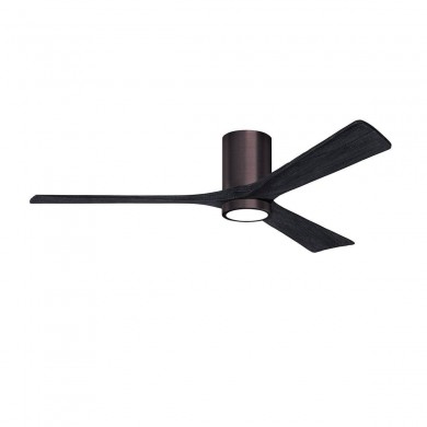 Ventilateur Plafond Irene-3HLK 152cm Bronze brossé Noir