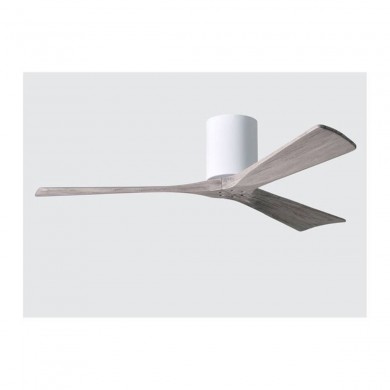 Ventilateur Plafond Irene-3H 132cm Blanc Bois vieilli