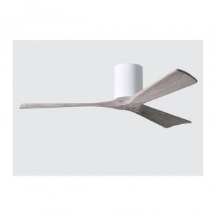 Ventilateur Plafond Irene-3H 132cm Blanc Bois vieilli