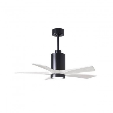 Ventilateur Plafond Patricia-5 106cm Noir Blanc