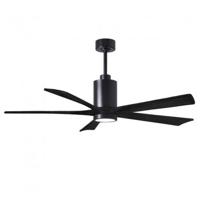 Ventilateur Plafond Patricia-5 152cm Noir