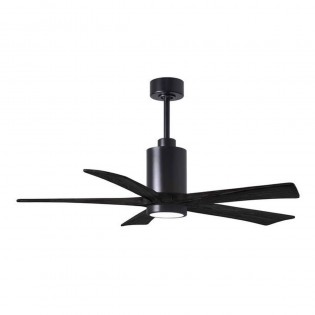 Ventilateur Plafond Patricia-5 132cm Noir