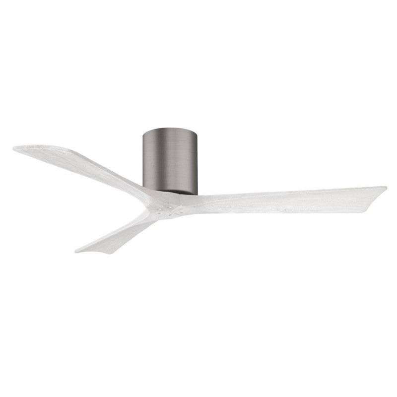 Ventilateur Plafond Irene-3H 132cm Etain Blanc