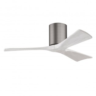 Ventilateur Plafond Irene-3H 107cm Etain Blanc