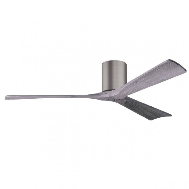 Ventilateur Plafond Irene-3H 152cm Etain Bois vieilli