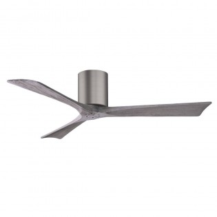 Ventilateur Plafond Irene-3H 132cm Etain Bois vieilli