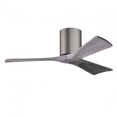 Ventilateur Plafond Irene-3H 107cm Etain Bois vieilli