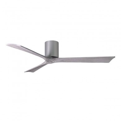 Ventilateur Plafond Irene-3H 152cm Nickel Bois vieilli