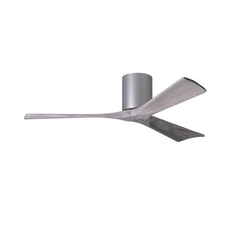 Ventilateur Plafond Irene-3H 132cm Nickel Bois vieilli