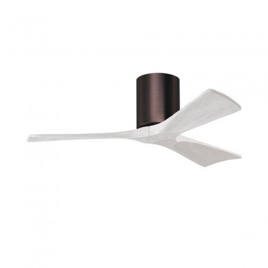 Ventilateur Plafond Irene-3H 106cm Bronze Huilé Blanc