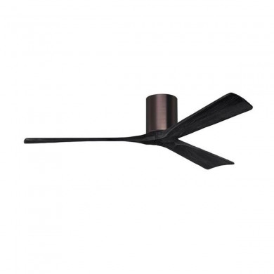 Ventilateur Plafond Irene-3H 152cm Bronze Huilé Noir