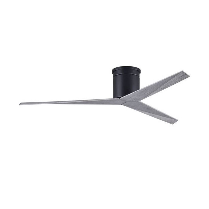 Ventilateur Plafond Eliza-H 142cm Noir Bois Vieilli