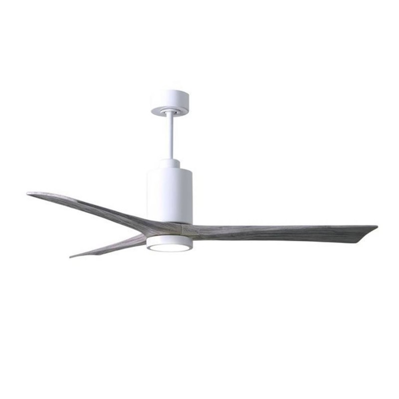 Ventilateur Plafond Patricia-3 152cm Blanc Bois Vieilli