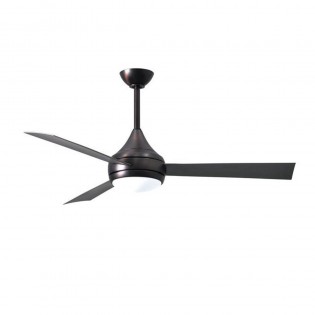 Ventilateur Plafond Donaire 132cm Bronze Argenté Robuste