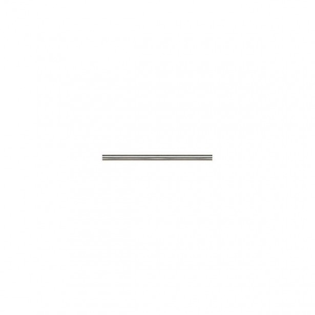 Tige Extension 51cm Nickel Brossé