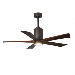 Ventilateur Plafond Patricia-5 152cm Bronze Noyer