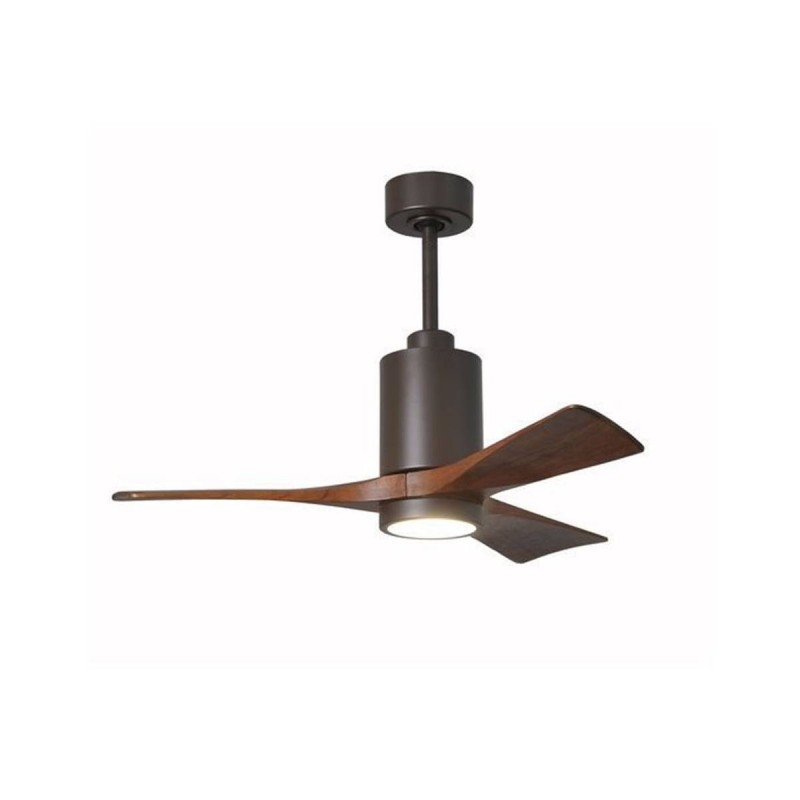 Ventilateur Plafond Patricia-3 106cm Bronze Noyer