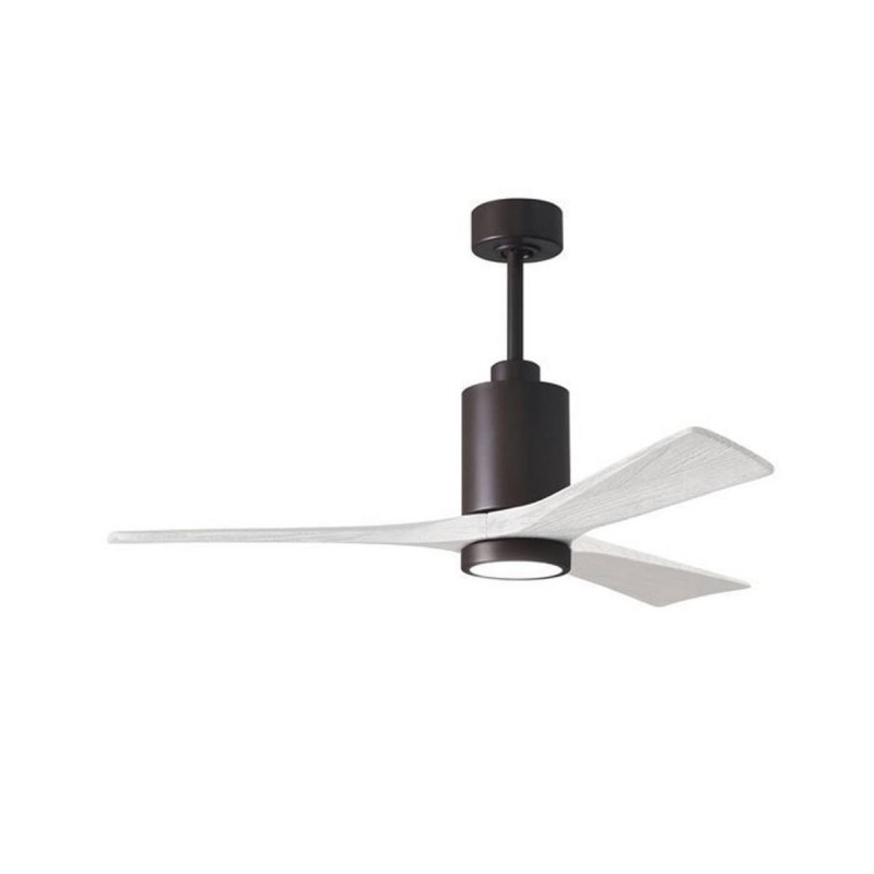 Ventilateur Plafond Patricia-3 132cm Bronze Blanc