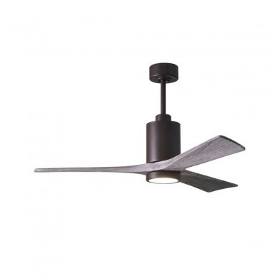 Ventilateur Plafond Patricia-3 132cm Bronze Bois Vieilli