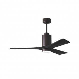 Ventilateur Plafond Patricia-3 132cm Bronze Noir