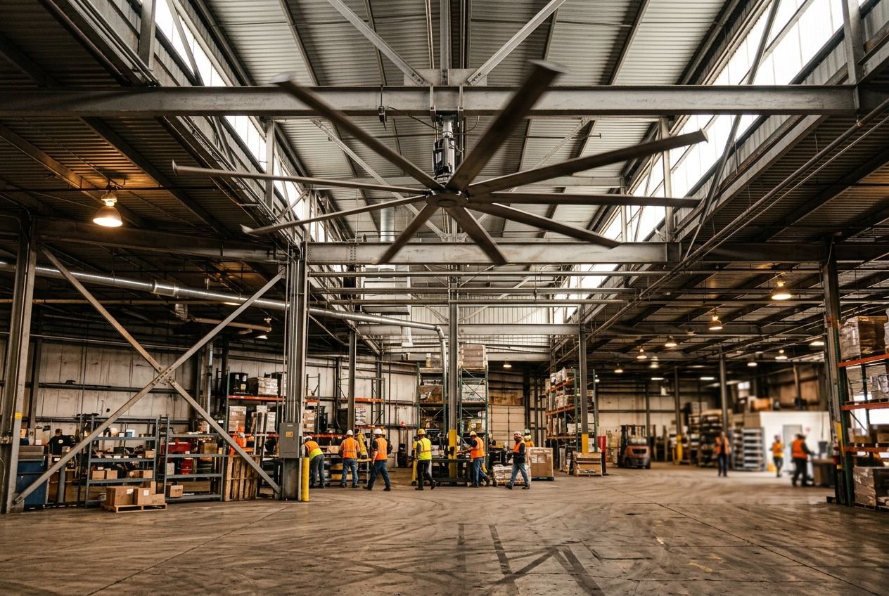 Comment choisir un ventilateur industriel : guide pratique